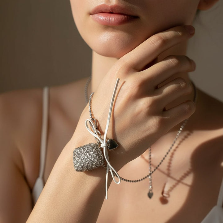 Coralie Silver Necklace