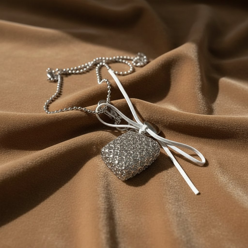 Coralie Silver Necklace