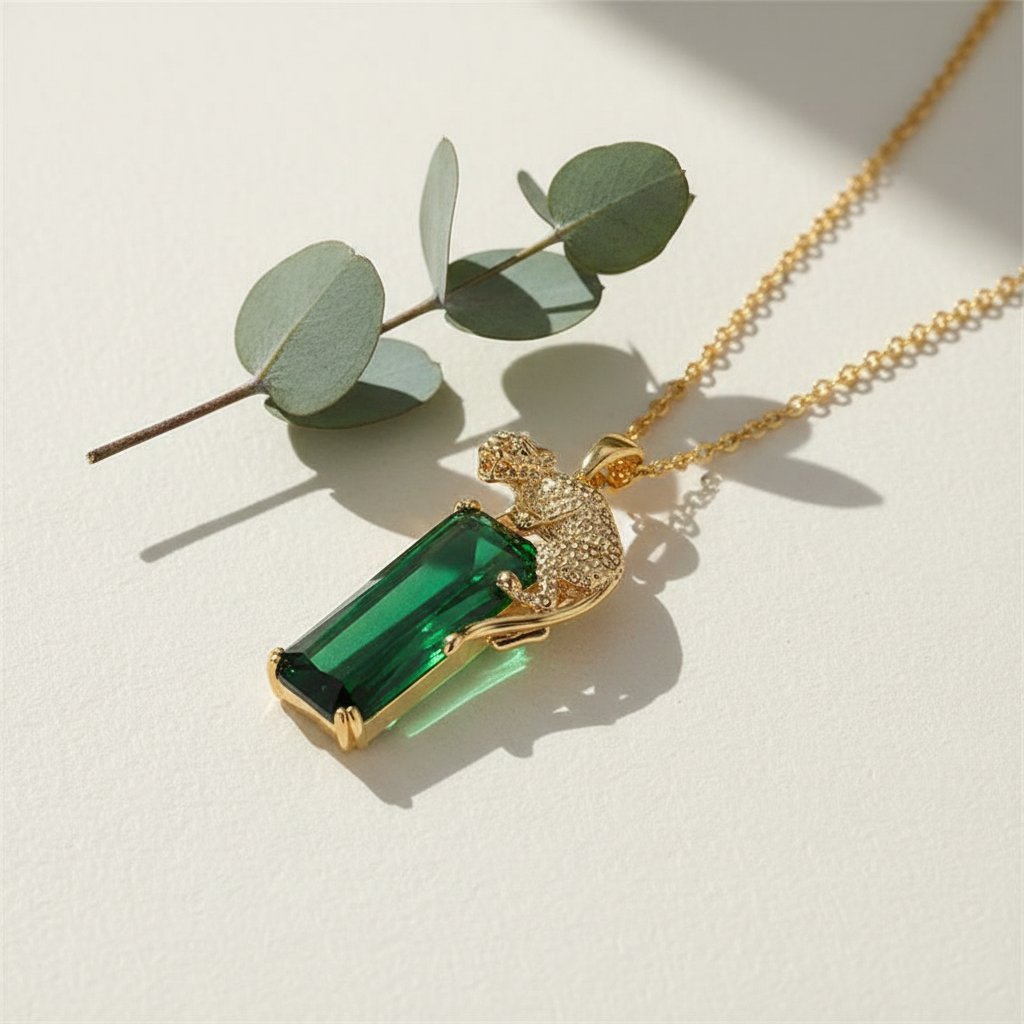 Camille Emerald Necklace