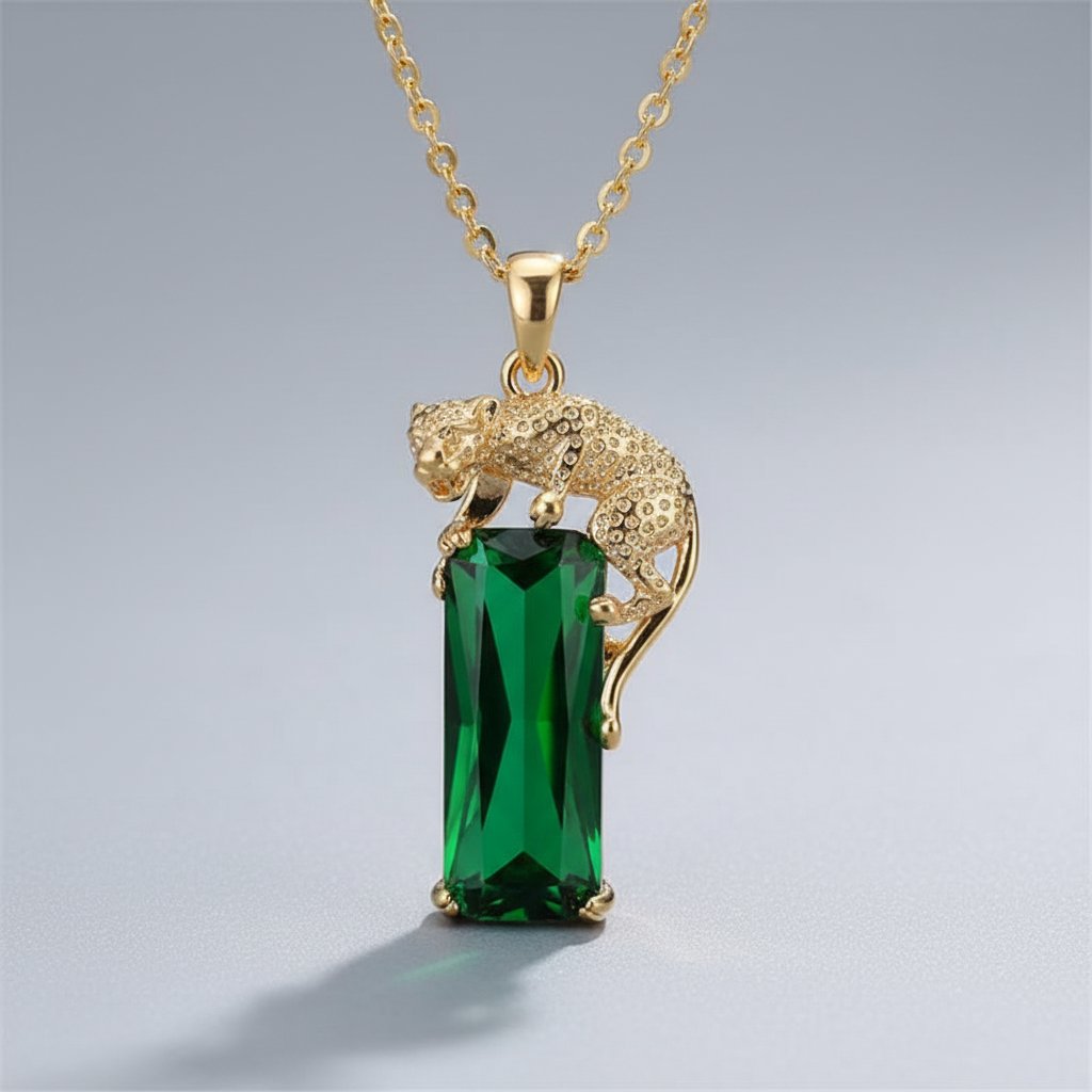 Camille Emerald Necklace