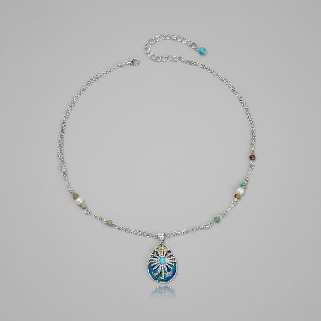 Genevieve Turquoise Necklace