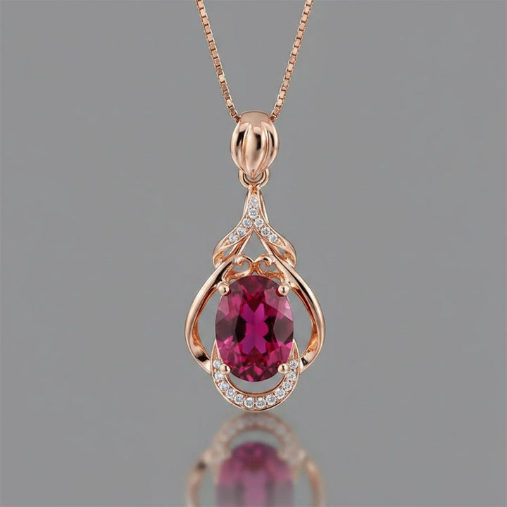 Coralie Crystal Necklace