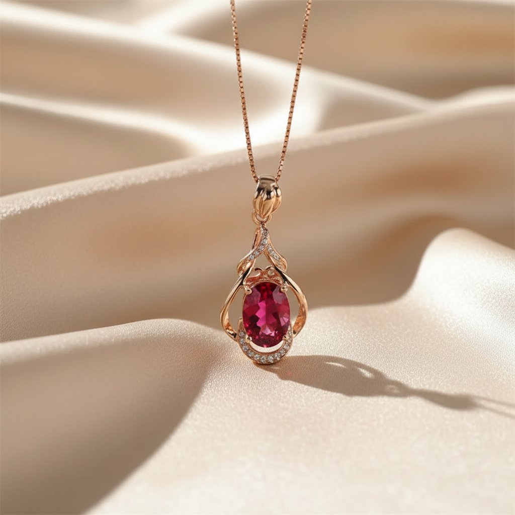 Coralie Crystal Necklace