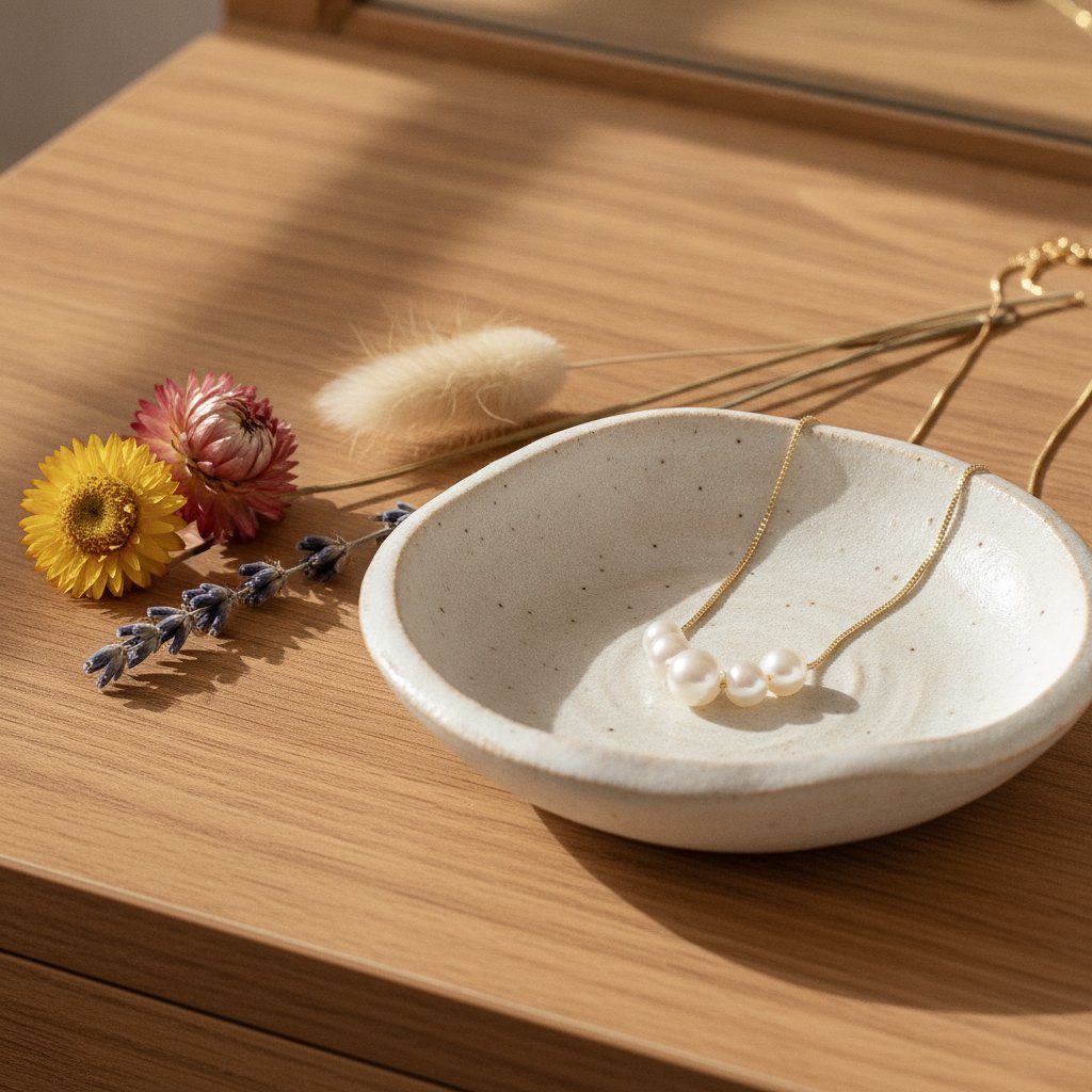 Coralie Pearl Necklace
