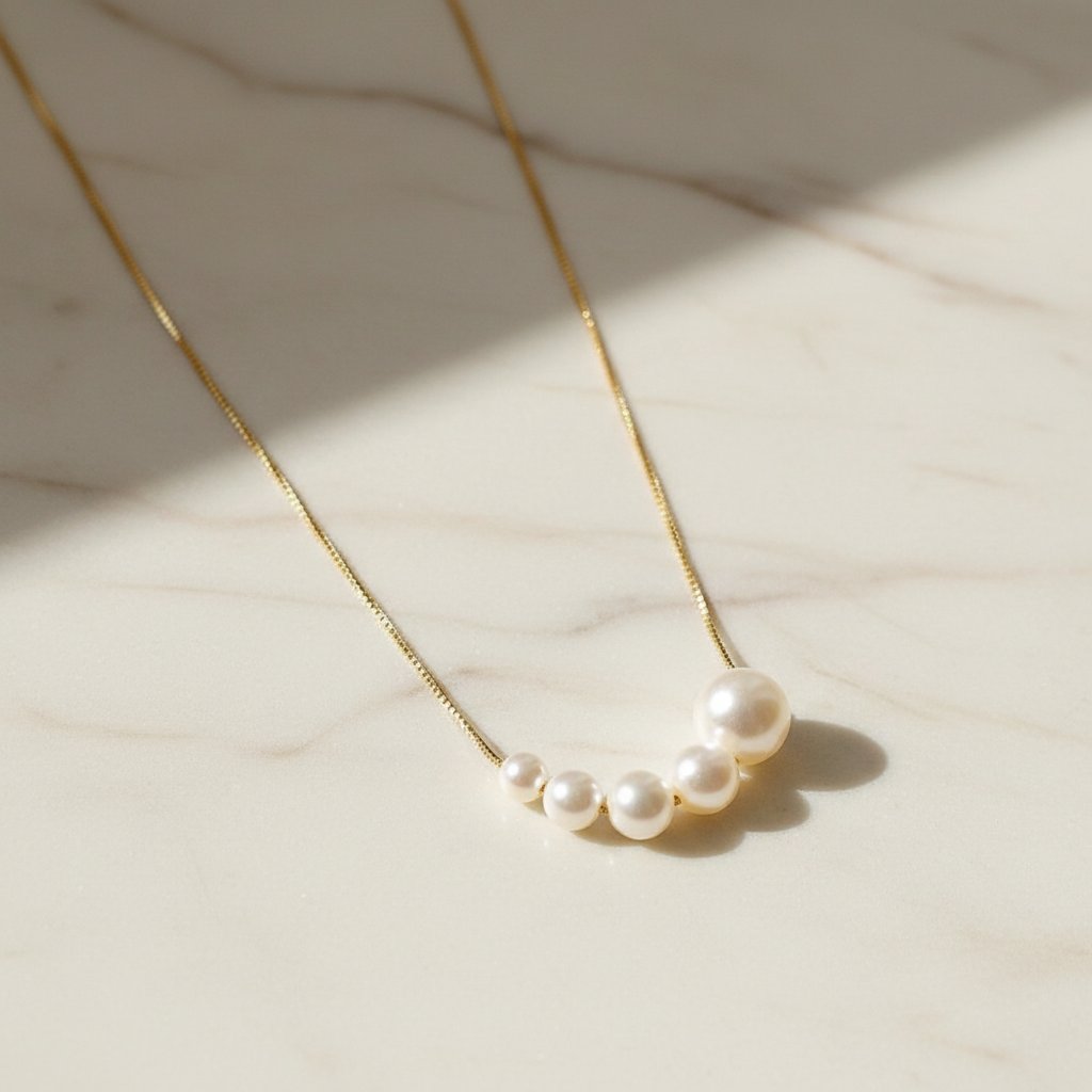 Coralie Pearl Necklace