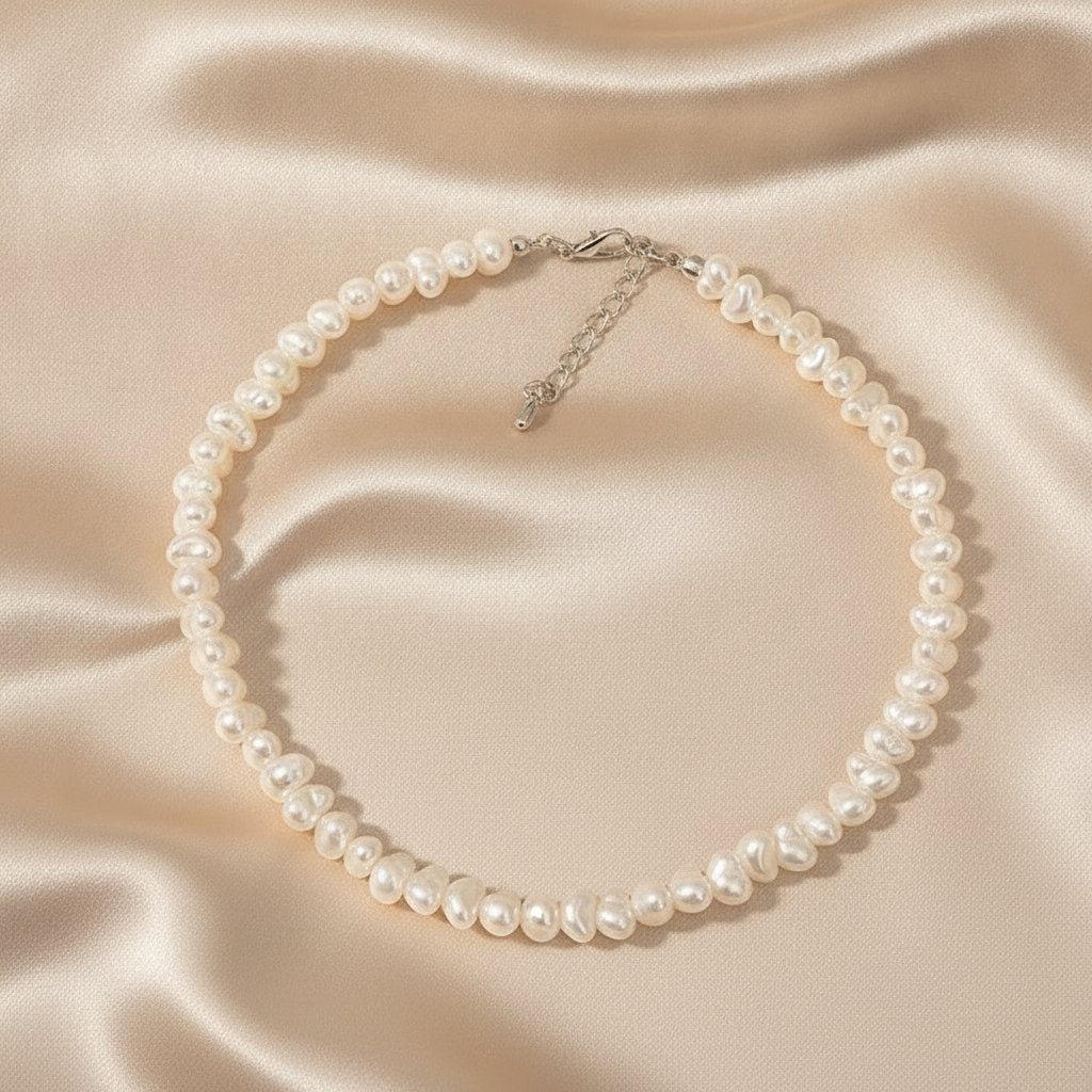 Coralie Pearl Necklace