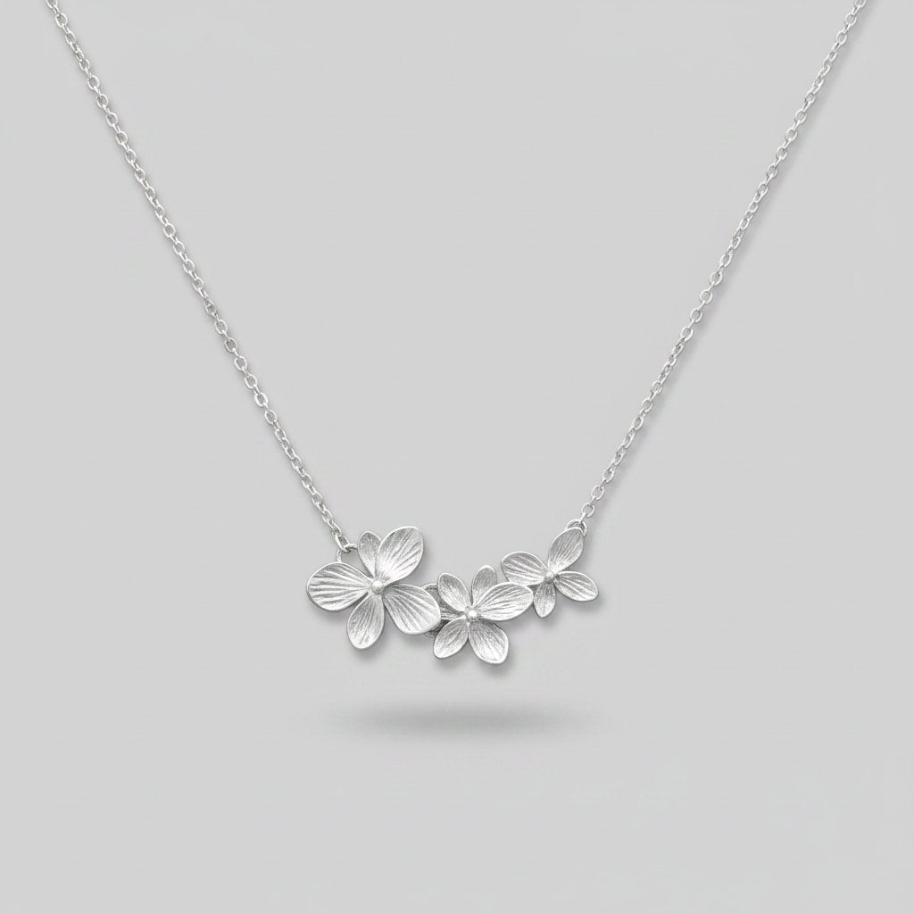 Thessaly Silver Necklace