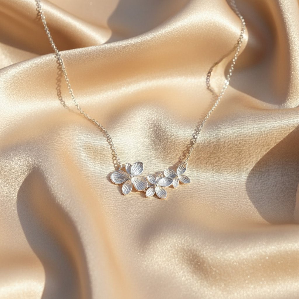 Thessaly Silver Necklace