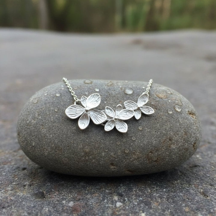 Thessaly Silver Necklace