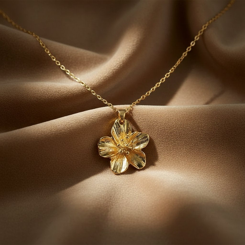 Solene Gold Necklace