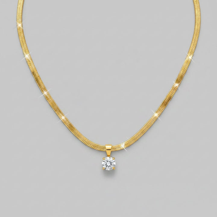 Ysolde Rhinestone Necklace