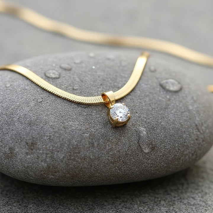 Ysolde Rhinestone Necklace