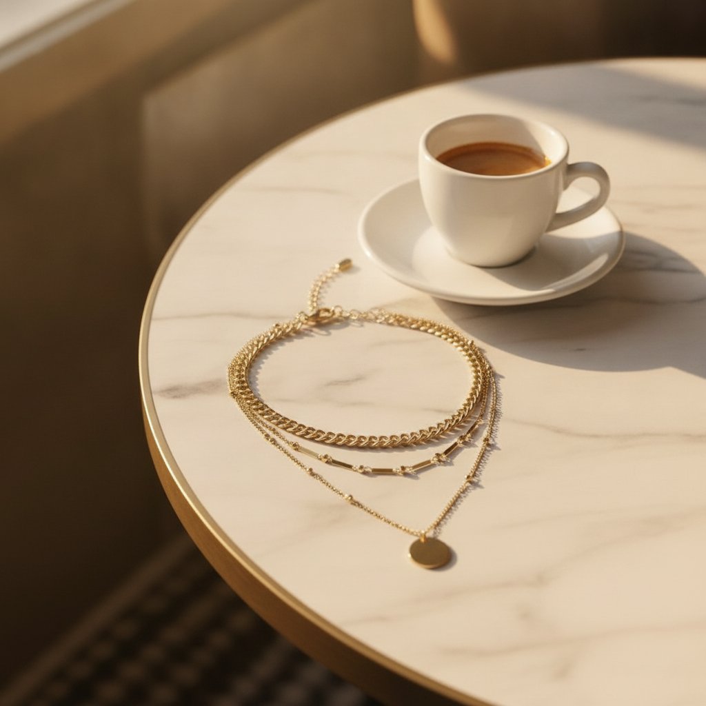 Ysolde Gold Necklace