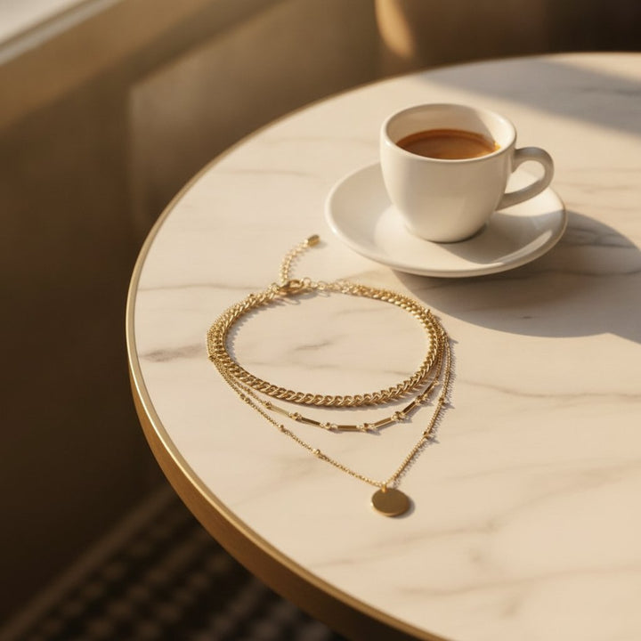 Ysolde Gold Necklace