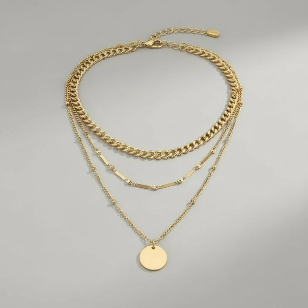 Ysolde Gold Necklace