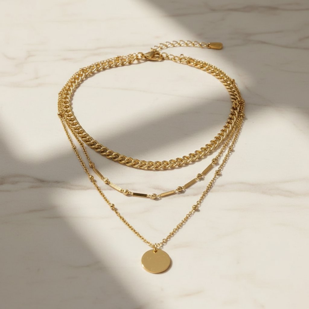 Ysolde Gold Necklace