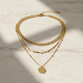 Ysolde Gold Necklace
