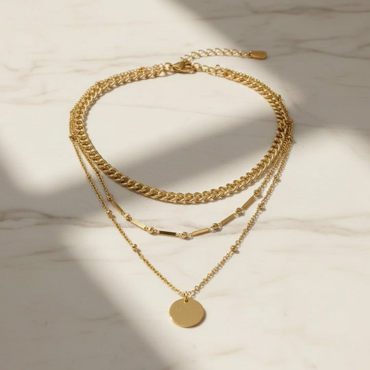 Ysolde Gold Necklace