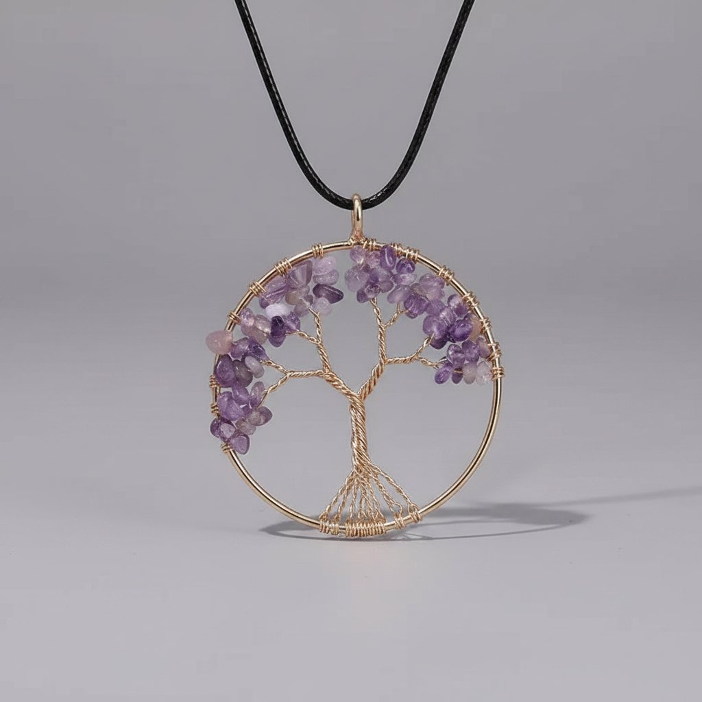 Vionnet Amethyst Necklace