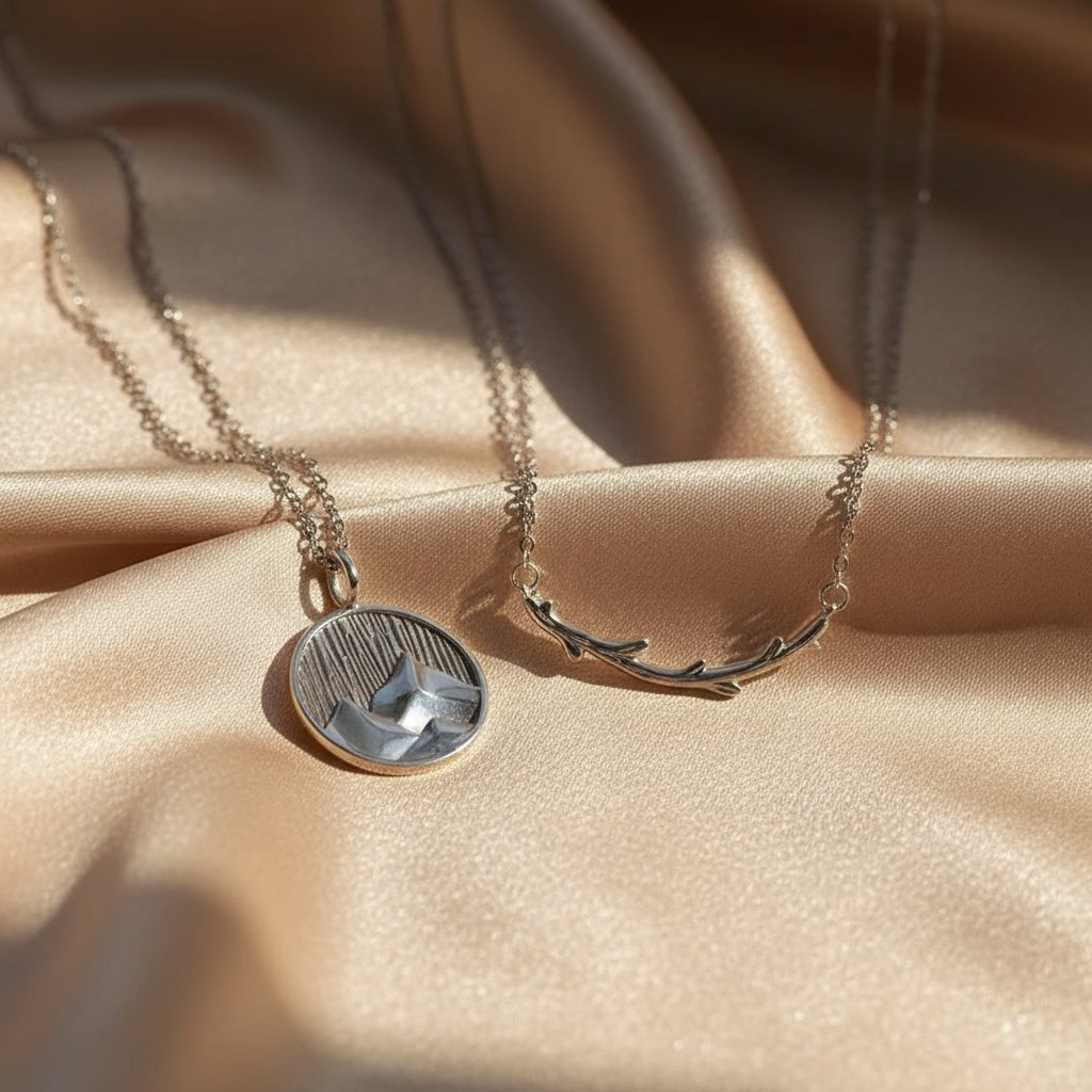 Vivienne Silver Necklace