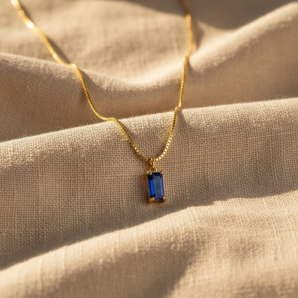 Delphine Sapphire Necklace