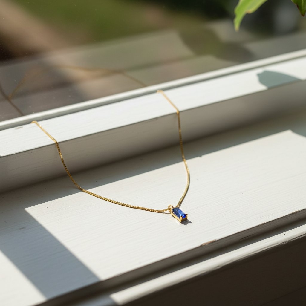 Delphine Sapphire Necklace