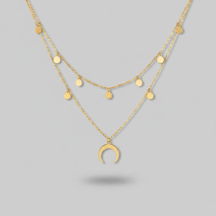 Delphine Gold Necklace