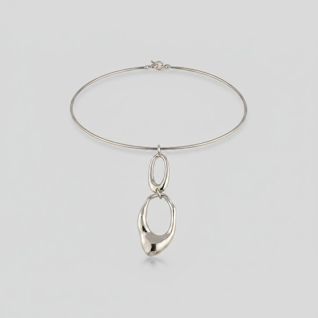 Liviana Silver Necklace