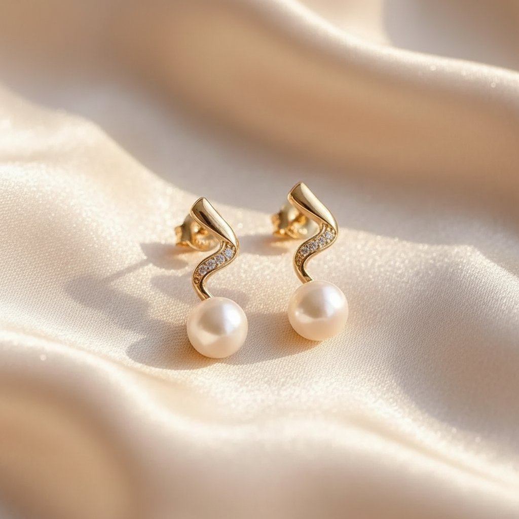 Elowen Pearl Earrings