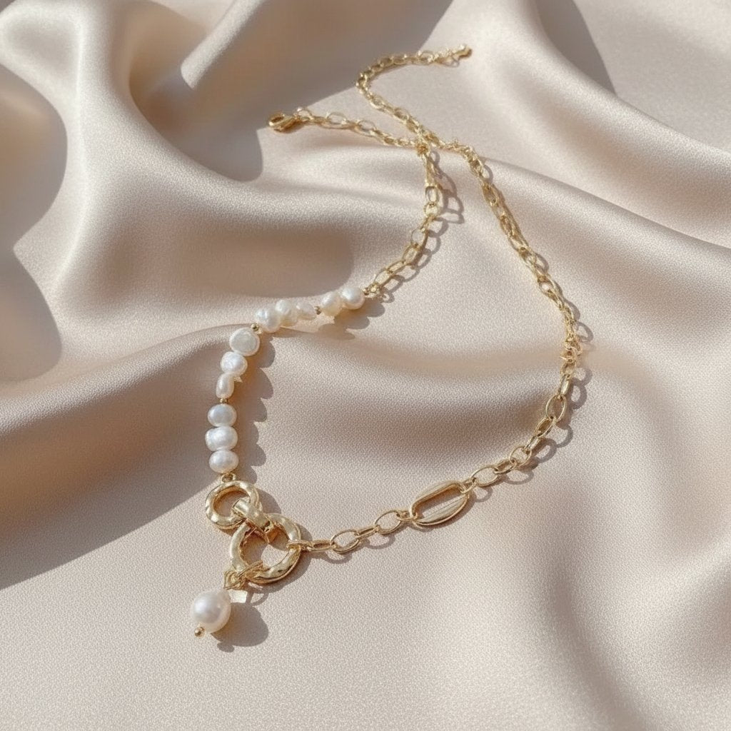 Cassia Pearl Necklace