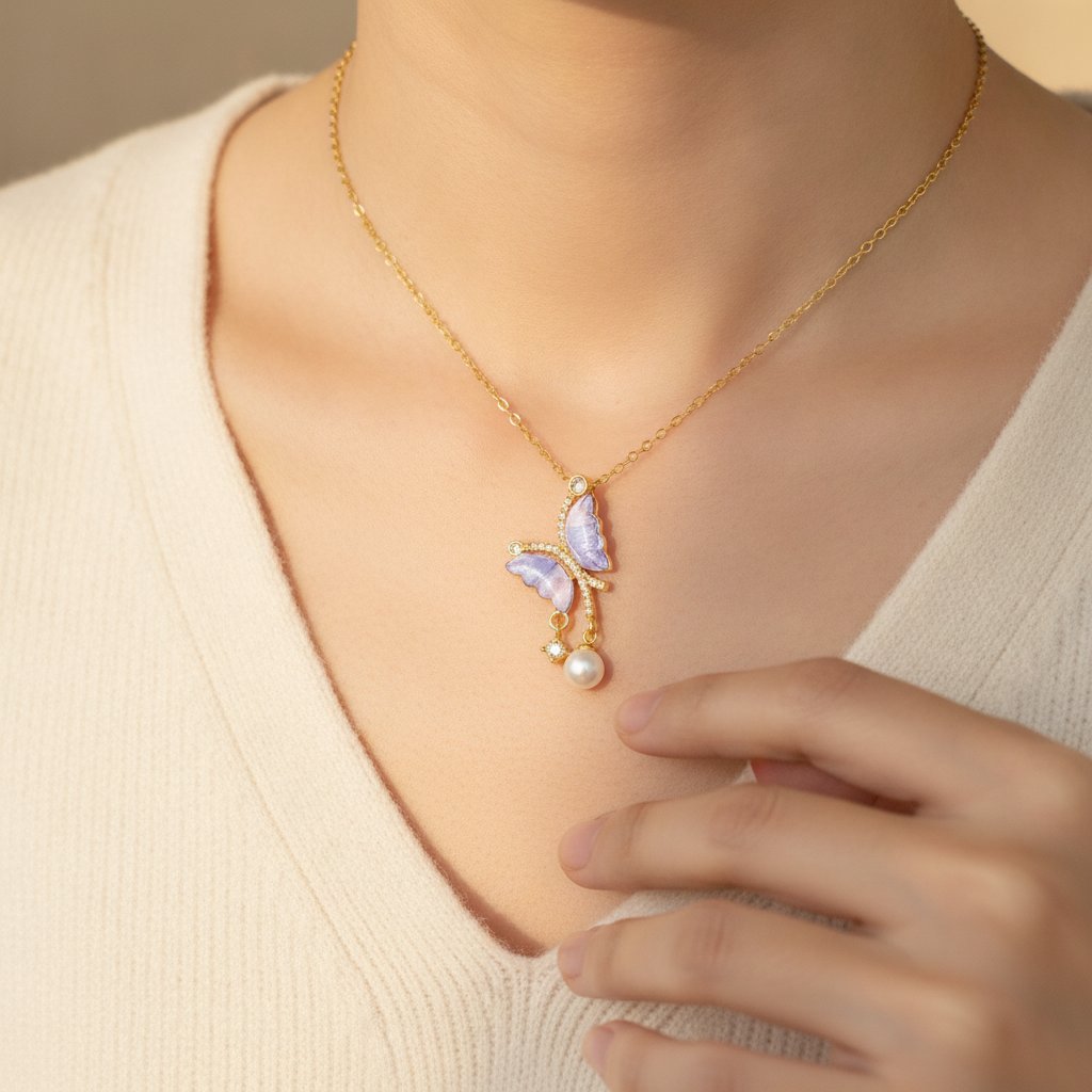 Maelys Pearl Necklace