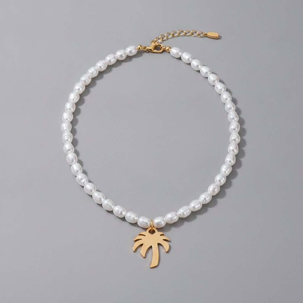 Soleil Pearl Necklace