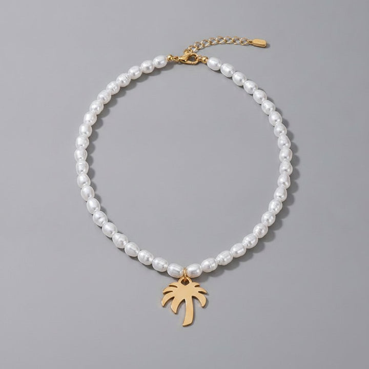 Soleil Pearl Necklace