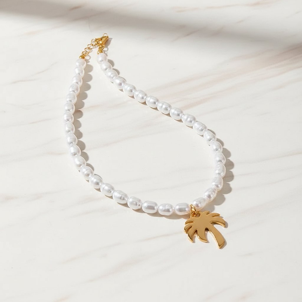 Soleil Pearl Necklace