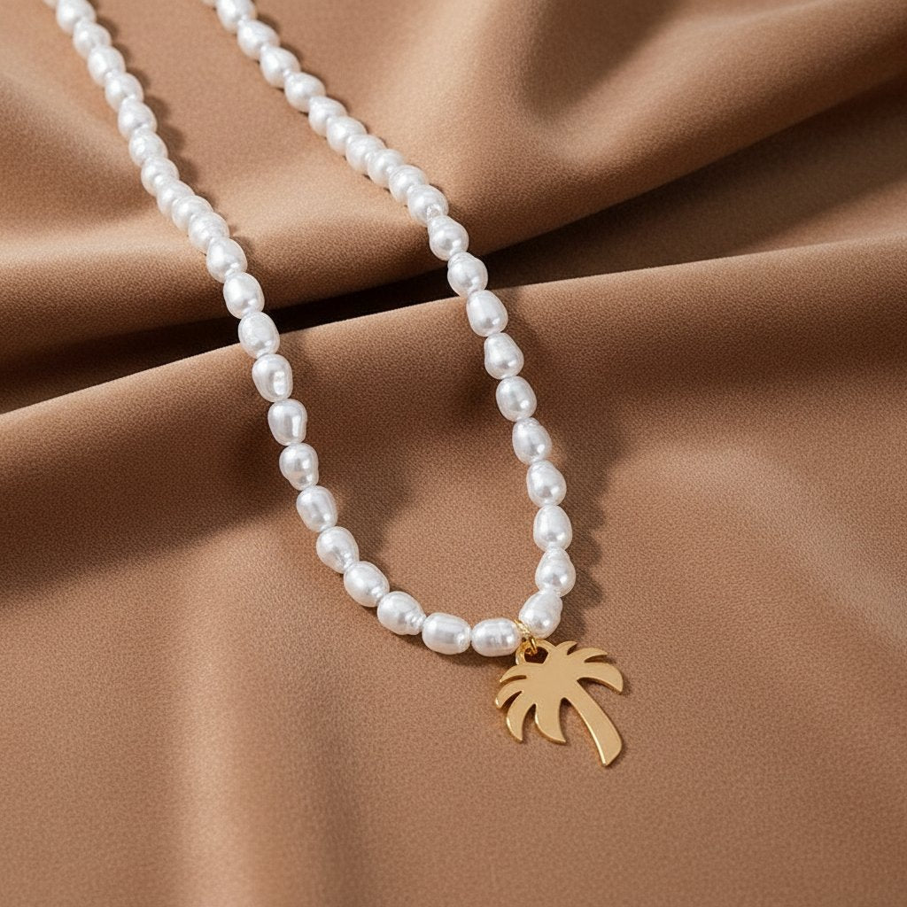 Soleil Pearl Necklace