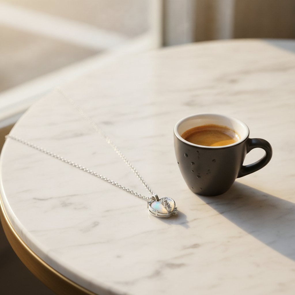 Iliana Opal Necklace