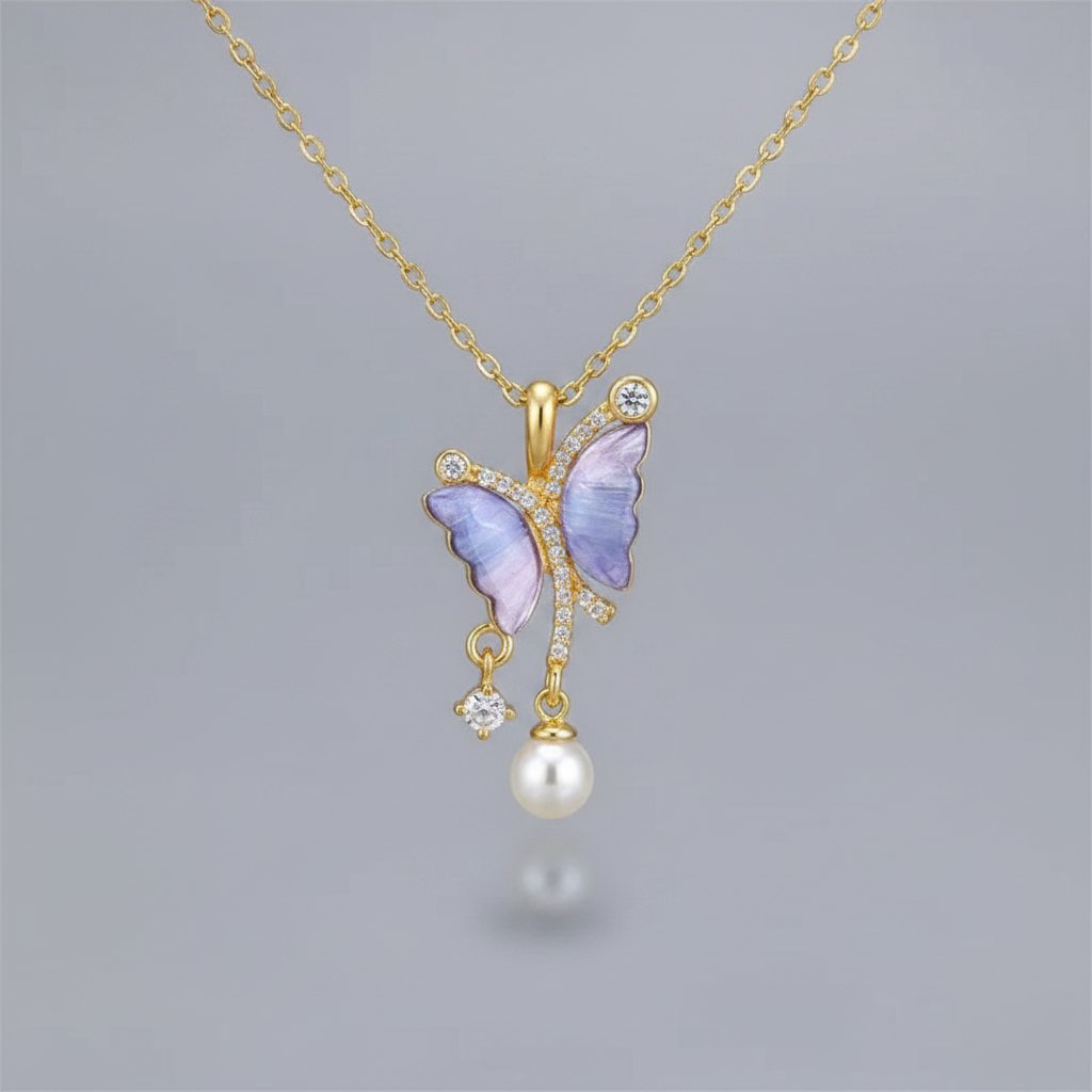 Iliana Pearl Necklace