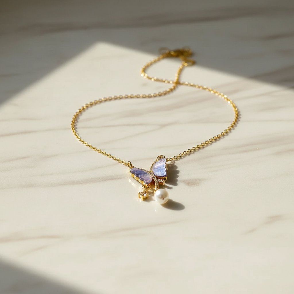 Iliana Pearl Necklace