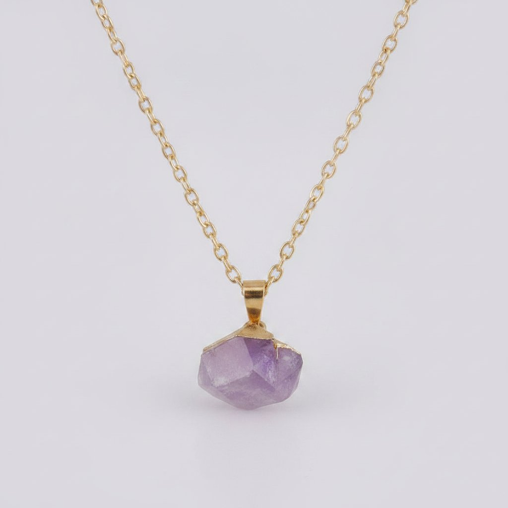 Lourdes Amethyst Necklace