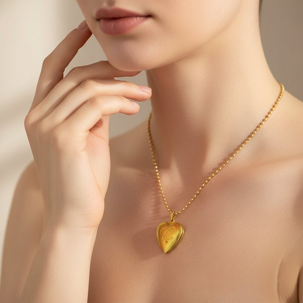 Lourdes Gold Necklace