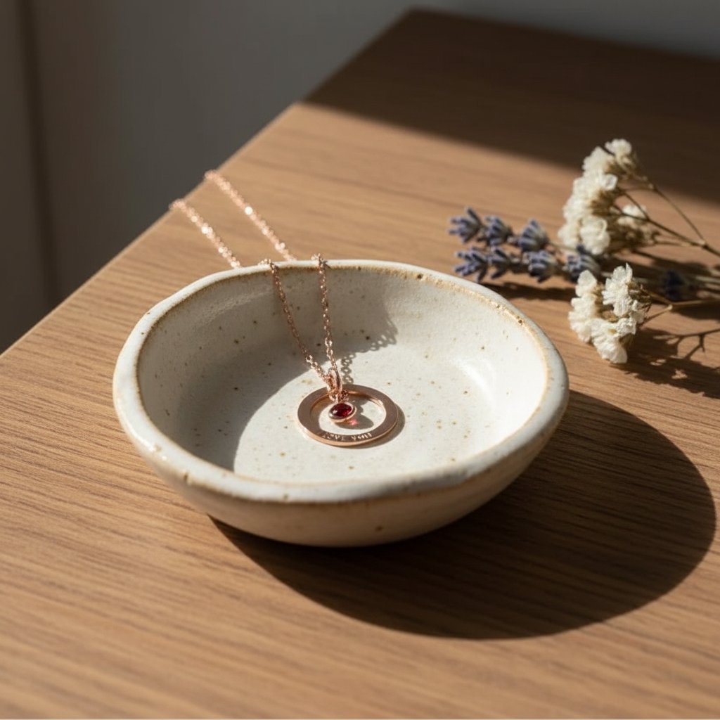 Lourdes Gold Necklace