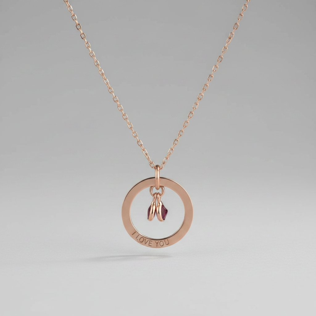 Lourdes Gold Necklace
