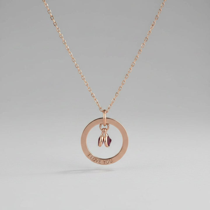 Lourdes Gold Necklace