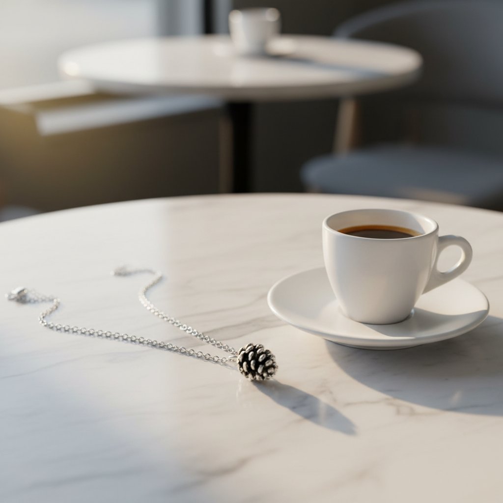 Wisteria Silver Necklace