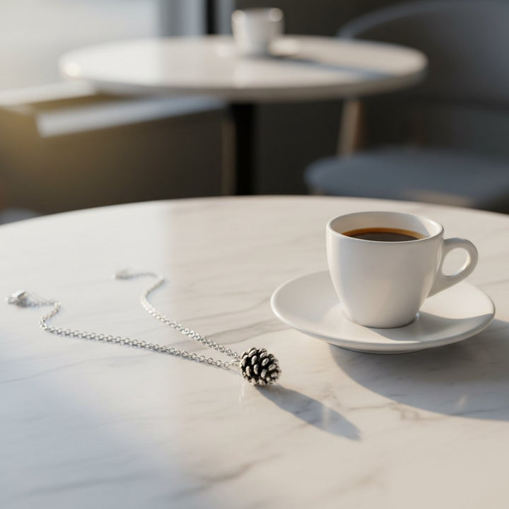 Wisteria Silver Necklace