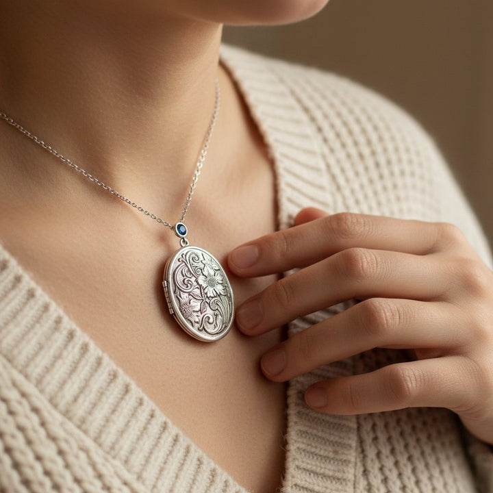 Elowen Silver Necklace