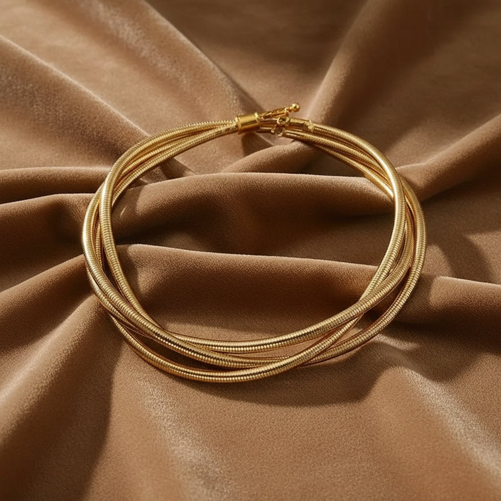 Bijou Gold Necklace