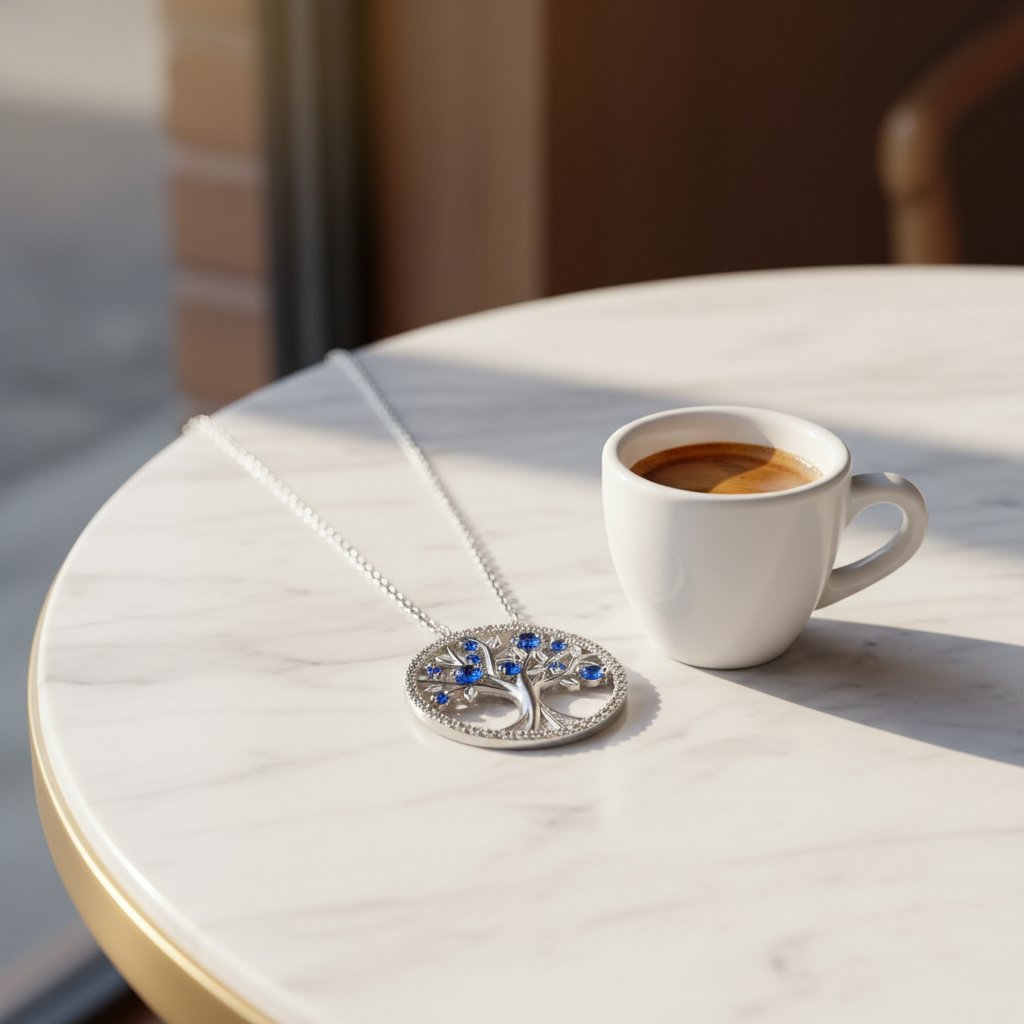 Doria Sapphire Necklace