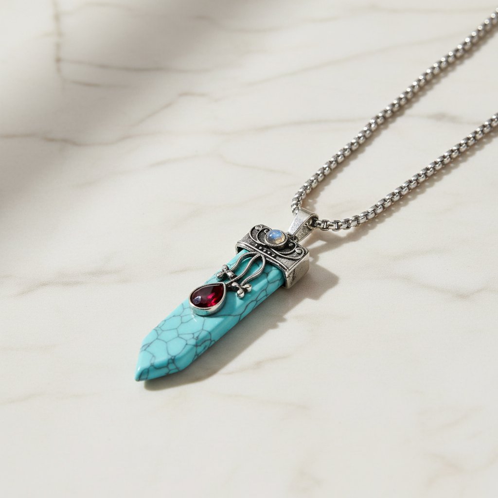 Noor Turquoise Necklace