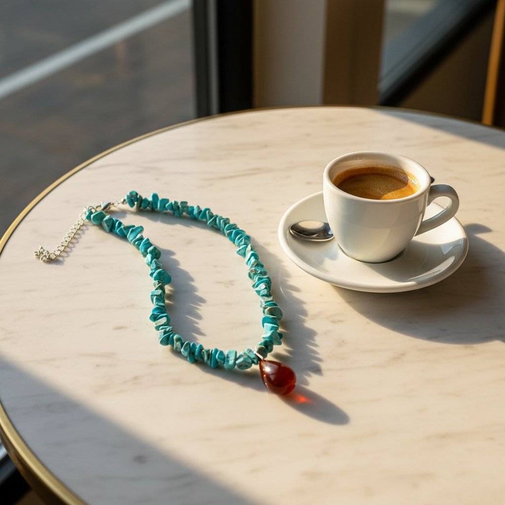 Elise Turquoise Necklace